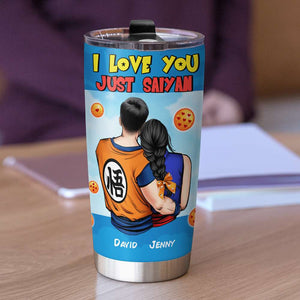 Sometimes My Brain Doesn't Know What My Mouth Is Saying, Personalized Couple Tumbler 01QHHN230623HH - Tumbler Cup - GoDuckee