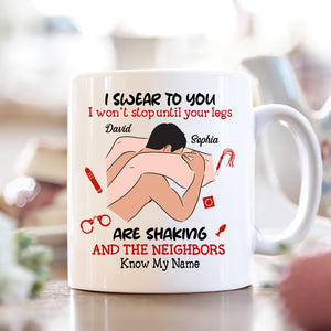 Personalized Gift For Couple Mug I Swear To You - Coffee Mugs - GoDuckee
