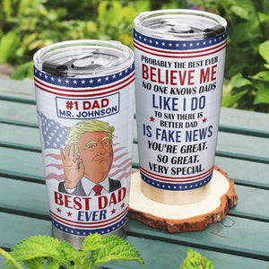 Great Dad - Personalized Dad Tumbler - 11QHQN300523 father's day - Tumbler Cup - GoDuckee