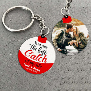 Personalized Fishing Couple Keychain You Are The Best Catch - Keychains - GoDuckee