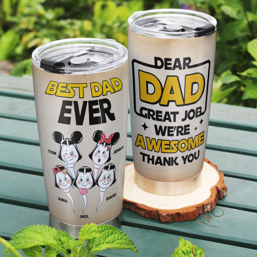 Personalized Gifts For Dad Tumbler 07OHTN280324HH Father's Day - Tumbler Cups - GoDuckee