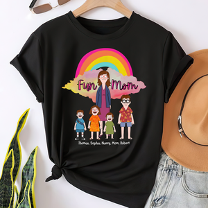Personalized Gifts For Mom 03acpu050325hg Fun Mom - Shirts - GoDuckee
