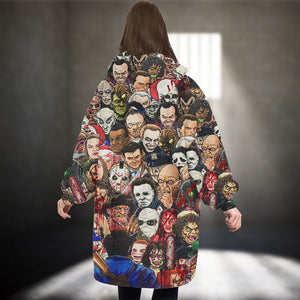 I Like Horror Movies, Gift For Horror Movie Fan, Personalized Hoodie, Horror Oversized Hoodie, Halloween Gift 01HUHN180723 - AOP Products - GoDuckee