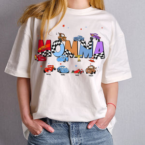 Personalized Gifts For Mom Shirt Pixar Cars 04KALU160125 - Shirts - GoDuckee