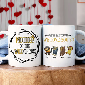 Personalized Gifts For Mom Coffee Mug Mother Of The Wild Things 02NAHN270324 - Coffee Mugs - GoDuckee