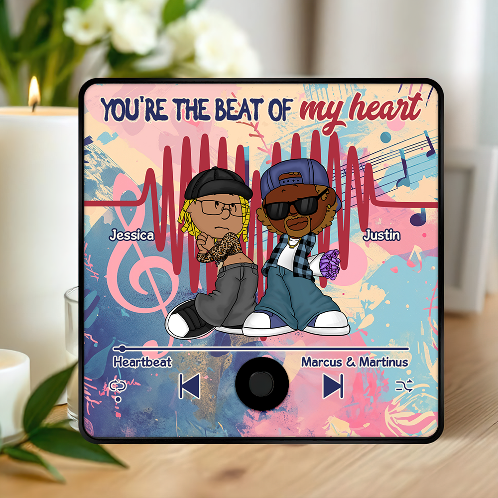 Custom Music Gifts For Couple Fridge Magnet Love Style y2k 04topu311224hg - Fridge Magnet - GoDuckee