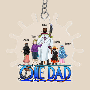 Personalized Gifts For Dad Keychain 02NATN220324PA Father's Day - Keychains - GoDuckee