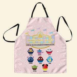 Personalized Gifts For Grandma Aprons The Little Cupcake 04QHDT060224 - Aprons - GoDuckee