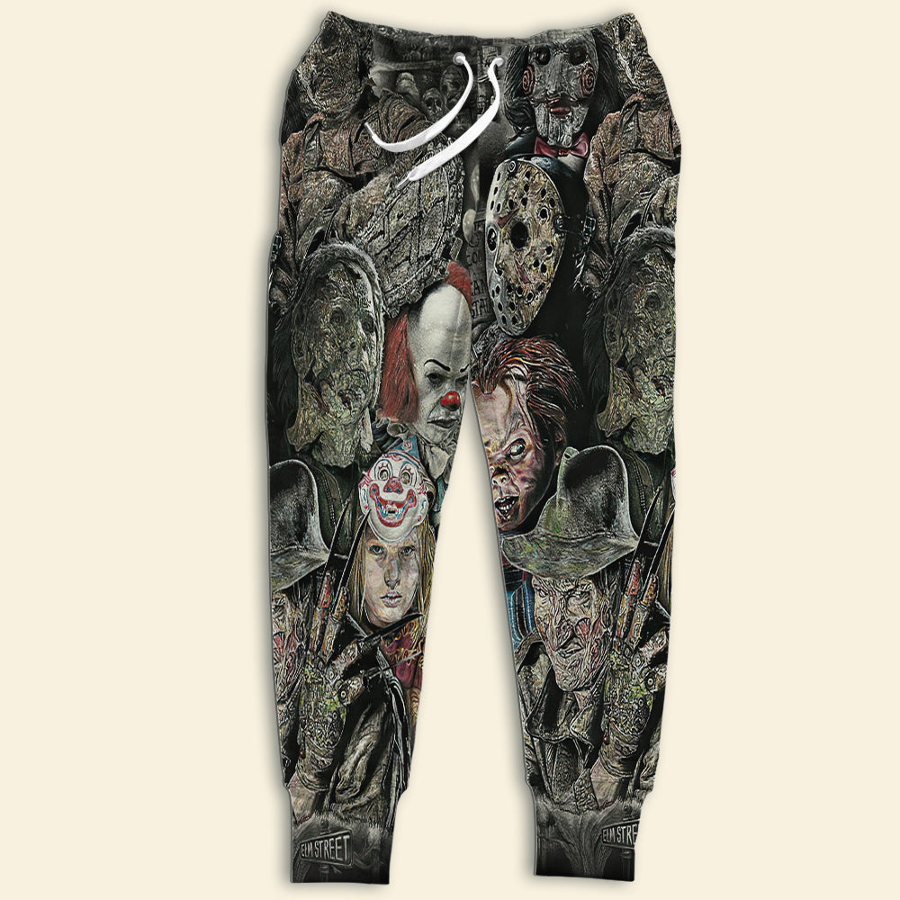 Gifts For Horror Movie Fan Sweatpants Joggers For Fans 02ACDT210325 - Shorts and Pants - GoDuckee