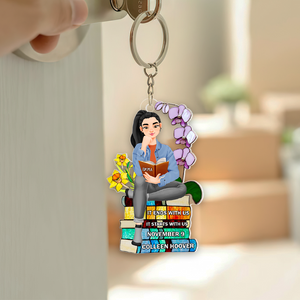 Personalized Gifts For Book Lover Keychain 01HUPU271224PA - Keychains - GoDuckee