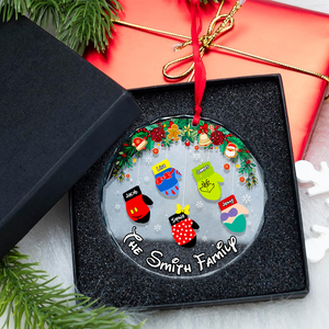 Personalized Gifts For Family Christmas Ornament 02acpu071024 - Ornament - GoDuckee