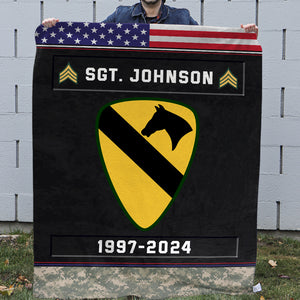 Personalized Gift For Veteran Blanket 01qhqn061124 - Blanket - GoDuckee