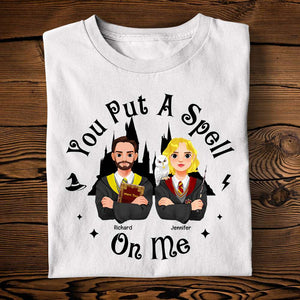 Gift For Wizard Couple, You Put A Spell On Me 2D Shirt 01ACQN300824PA - Shirts - GoDuckee