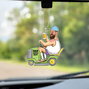 Personalized Gifts For Dad Car Ornament 01hupu200224 Father's Day - Ornaments - GoDuckee