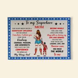 Personalized Gifts For Mom Canvas Print 03napu160324pa Mother's Day - Canvas Print - GoDuckee