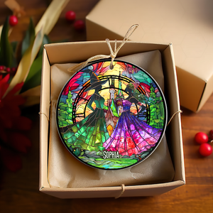 Personalized Gifts For Besties Christmas Witchy Ornament 04xqpu291124