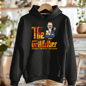 Personalized Gifts For Dad Shirt The GrillFather 04acpu110225hg - Shirts - GoDuckee
