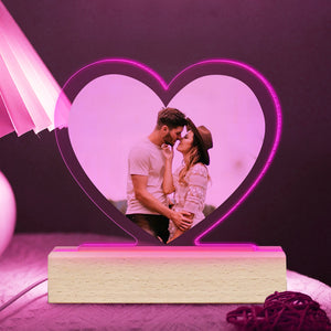 Couple Togetherness Forever, Personalized 3D Led Light Upload Photo - Led Night Light - GoDuckee