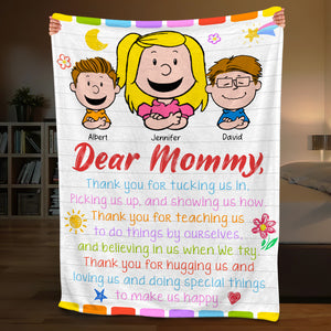 Personalized Gifts For Mom Blanket 03toqn140125hh - Blanket - GoDuckee