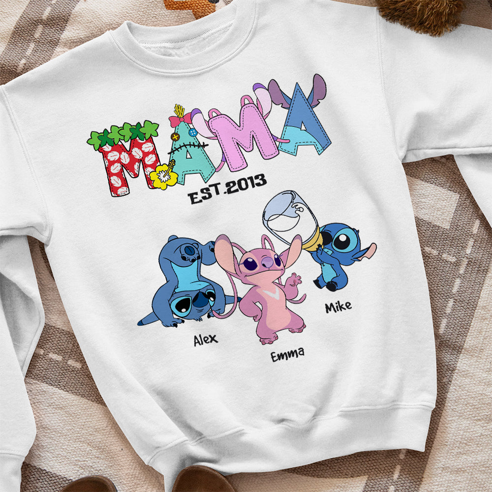 Personalized Gifts For Mom Shirt Alien Kid 01QHHN220124 - 2D Shirts - GoDuckee