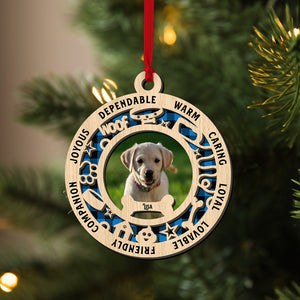 Personalized Ornaments For Dog Lovers, The Perfect Christmas Gifts And Tree Decorations - Ornament - GoDuckee