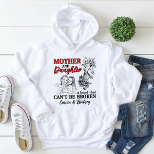 Custom Photo Gifts For Mom Shirt Mother And Daughter A Bond That Can't Be Broken - 2D Shirts - GoDuckee