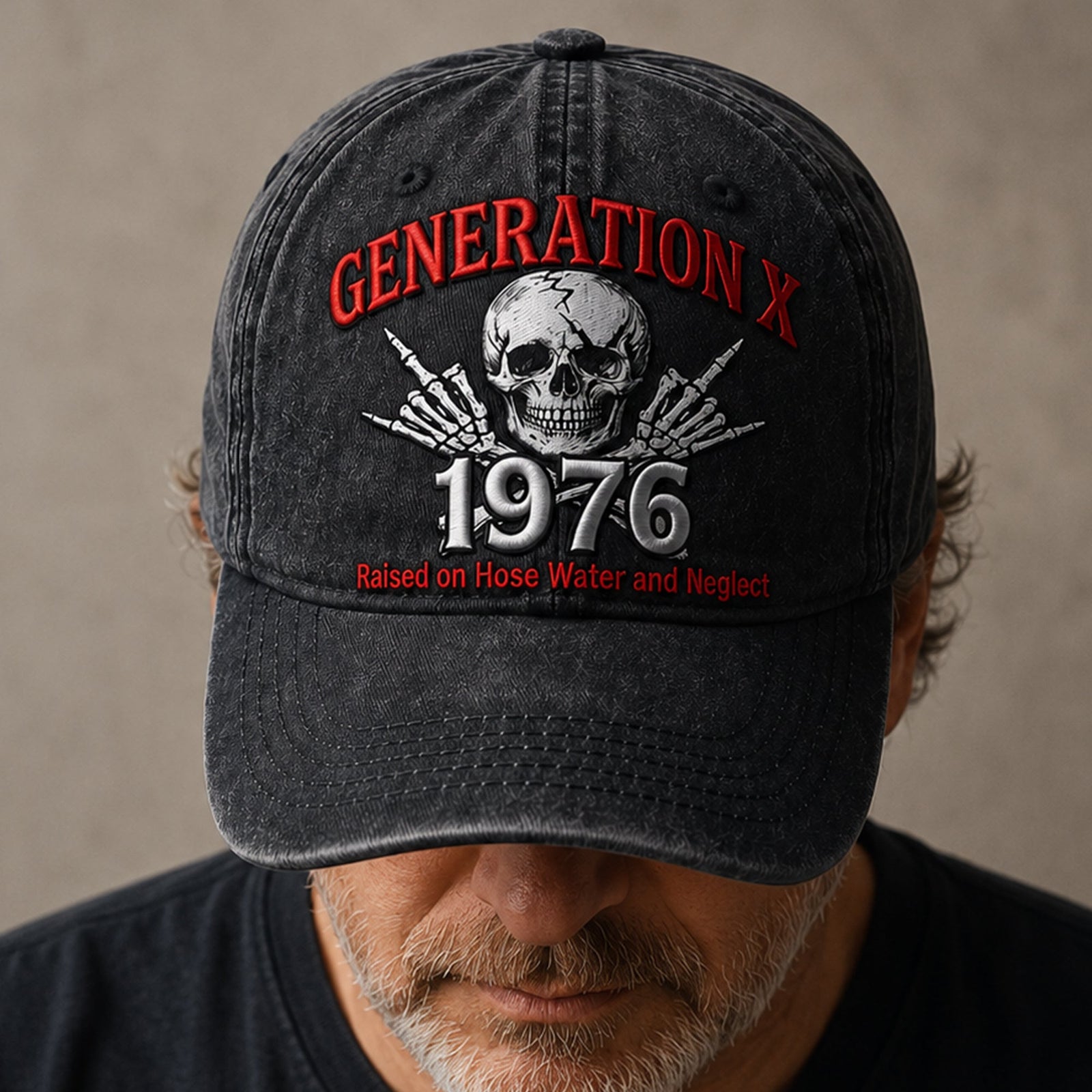 Vintage Generation X Personalized Classic Cap 02NAQN300626 - Caps - GoDuckee