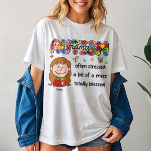 Personalized Gifts For Autism Mom Shirt 01topu240225hh - Shirts - GoDuckee