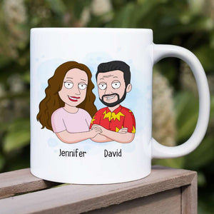 Dad,You're My Favorite That's All, Personalized Mug, Gift For Father's Day - 05DNHN100523HH - Coffee Mug - GoDuckee