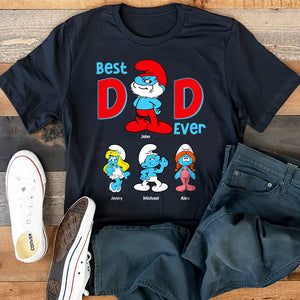 Best Dad Ever, Gift For Dad, Personalized Shirt, Dad And Kids Shirt, Father's Day Gift 05DNHN160523 - Shirts - GoDuckee