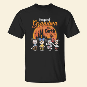 Halloween Gift For Grandma Personalized Family Shirt 05NATN110723HH - Shirts - GoDuckee