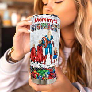 Personalized Gifts For Mom Tumbler, Strong & Supportive Mom 04qhqn130225pa - Tumbler Cup - GoDuckee