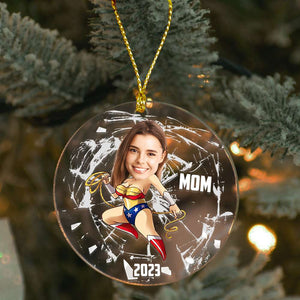 Gift For Family, Personalized Acrylic Ornament, Custom Image Kids Ornament, Christmas Gift 05NAHN110923 - Ornament - GoDuckee