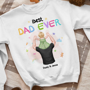 Personalized Dad Shirt Best Dad Ever, Gift For Dad - Shirts - GoDuckee