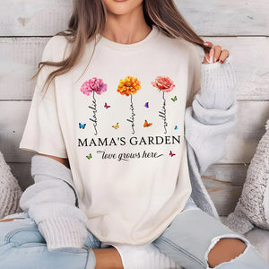 Personalized Gift For Grandma Shirts Birth Month Flower 01ACDT311024 - Shirts - GoDuckee