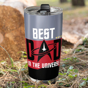 Best Mom/ Dad In Universe, Personalized Tumbler, Father's Day Gifts - Tumbler Cup - GoDuckee