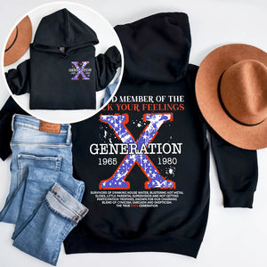 Generation X Shirt, Proud Member Of The F Your Feelings 220acxx260824 - Shirts - GoDuckee