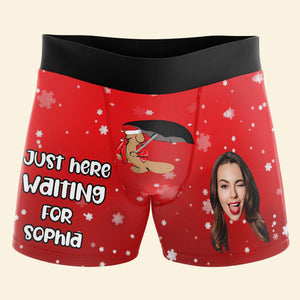 Custom Photo Gift for Couple, Funny couple man boxer brief 03TOMH260924 - Boxer Briefs - GoDuckee