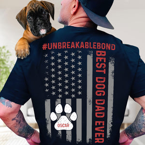 Best Dog Dad Ever Personalized Shirt, Gift For Dog Lovers - Shirts - GoDuckee