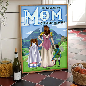 Personalized Gifts For Mom Canvas Print The Legend Of Mom 03NAQN220325HG - Poster & Canvas - GoDuckee