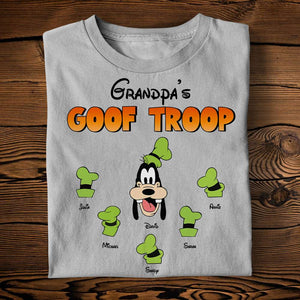 Grandpa's Goof Troop, Personalized Shirt, Father's Day Gift - Shirts - GoDuckee