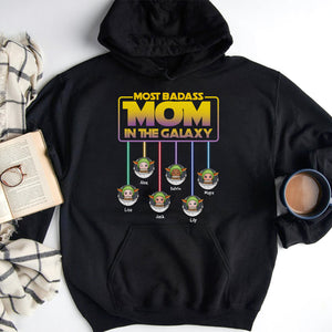 Personalized Gift For Mom Shirt Most Badass Mom In The Galaxy 02OHHN230124HA - 2D Shirts - GoDuckee