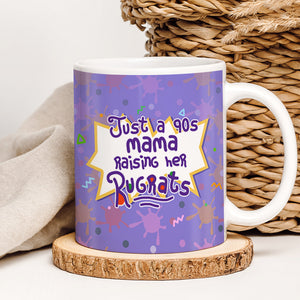 Personalized Gifts For Grandma Coffee Mug Just A 90s Grandma 01NAHN110324TM - Coffee Mugs - GoDuckee