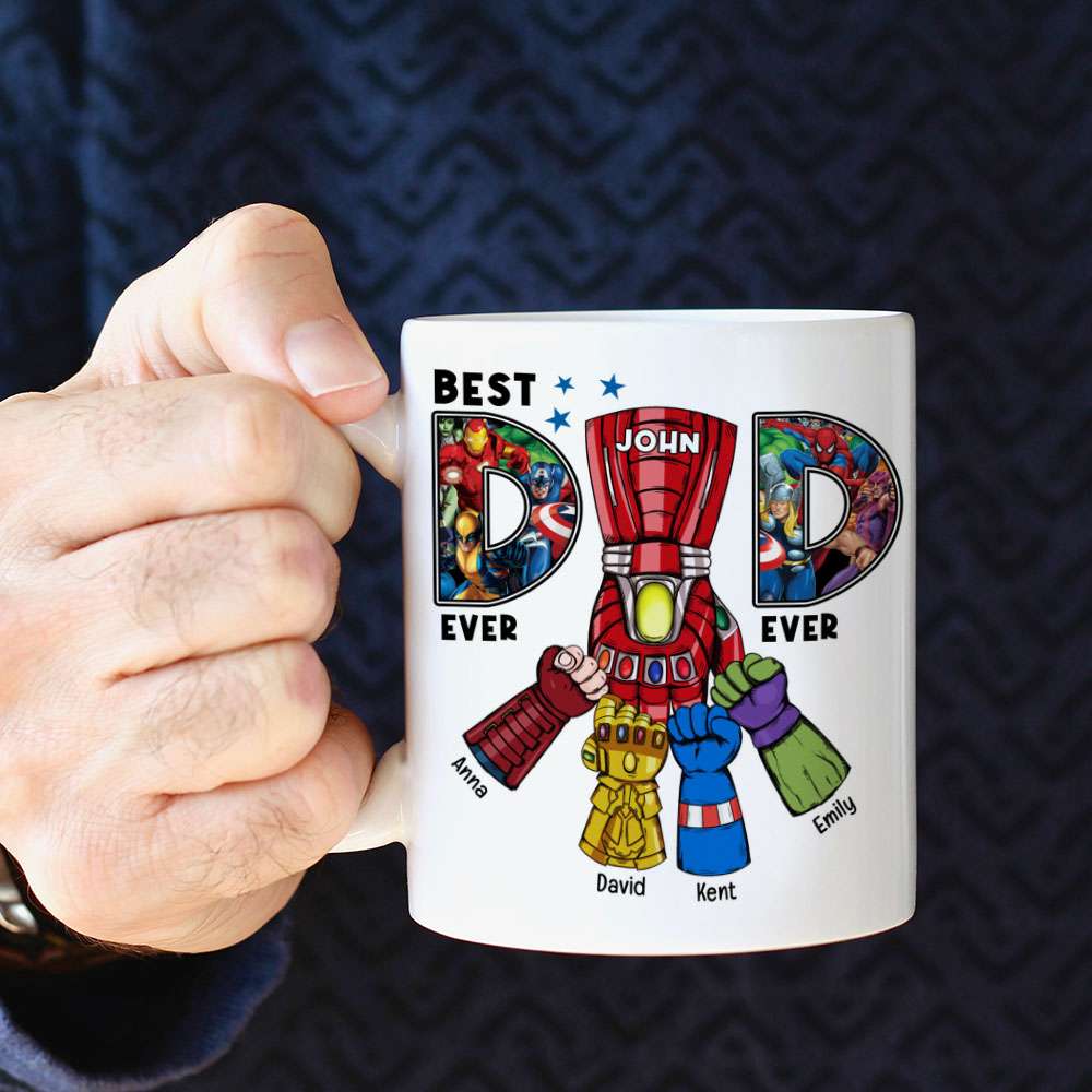 Best Dad 03htqn170523ha-tt Personalized Coffee Mug - Coffee Mug - GoDuckee