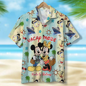 Personalized Gifts For Couple Hawaiian Shirt Cruising Vacation Couple 07QHDT170224 - Hawaiian Shirts - GoDuckee