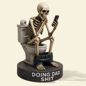 Doing Dad Shit Acrylic Plaque - Personalized Gifts For Father 03XQPU010525 - Shaped Plaques - GoDuckee