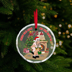 Personalized Gifts For Couple Christmas Ornament 03XQLU031024PA - Ornament - GoDuckee