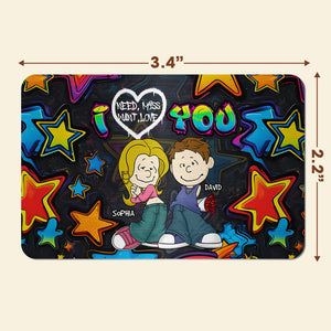 Personalized Gifts For Couple Wallet Card I Love You 02TODT100125HG - Wallet Card - GoDuckee