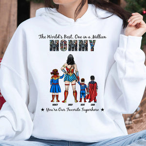 Personalized Gifts For Mom Shirt You're Our Favorite Superhero 01OHPU190124PA Mother's Day Gifts - 2D Shirts - GoDuckee