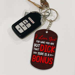 Romantic Couple, I Need You Here With Me, Personalized Keychain, Gifts For Couple - Keychains - GoDuckee